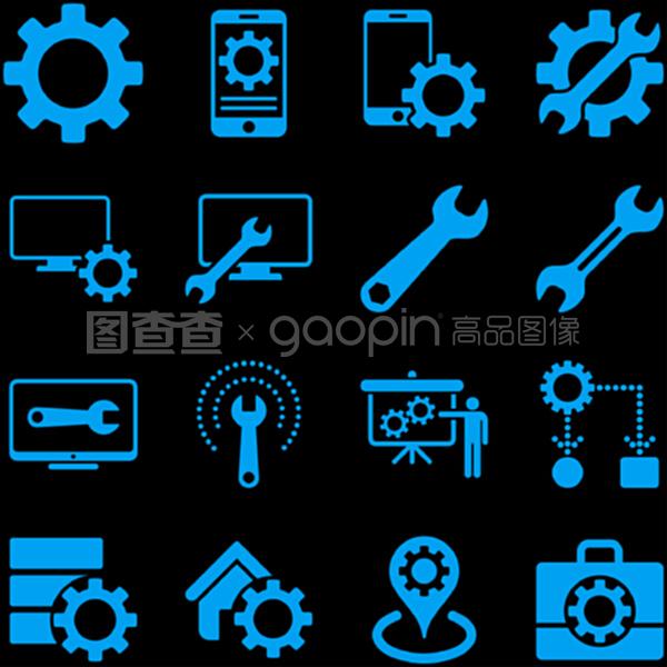 電腦與辦公設(shè)備維修 選項、服務(wù)工具與圖標(biāo)集概述